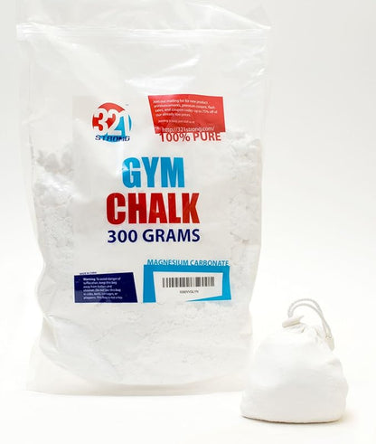 321 STRONG 100 Gram (3.52 oz) Loose Gym Chalk - for Weightlifting, Rock Climbing, Kettlebells, and Gymnastics