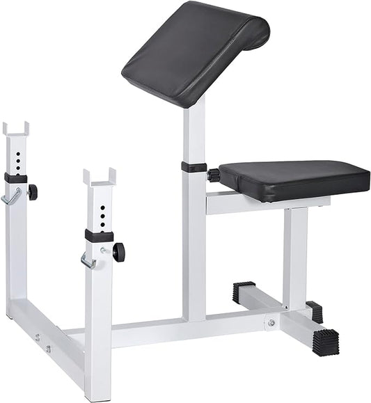 ANT MARCH Preacher Curl Weight Bench Seated Arm 450lLBS