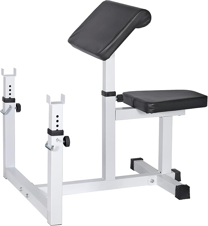 ANT MARCH Preacher Curl Weight Bench Seated Arm 450lLBS