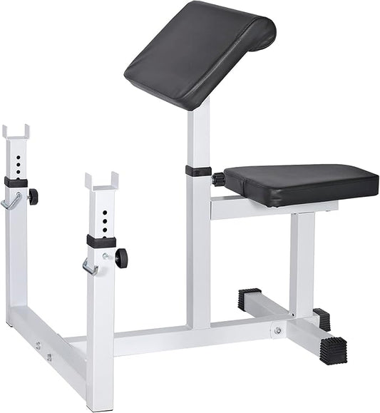ANT MARCH Preacher Curl Weight Bench Seated Arm 450lLBS