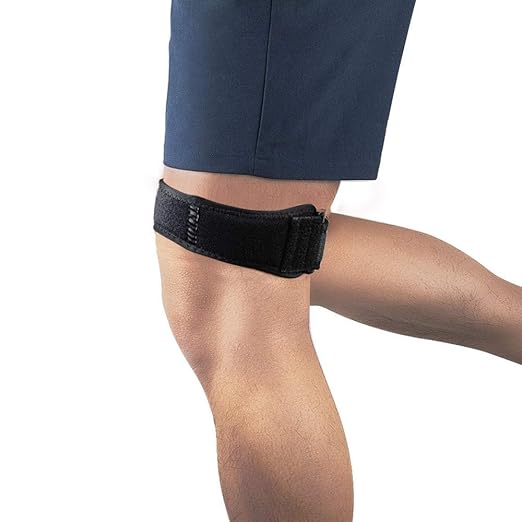 supregear IT Band Strap （2-Pack）- It Band Relief - Outside of Knee Pain, Iliotibial Band Syndrome Brace - Adjustable Support for Running and Exercise - Athletic Stabilizer for Men, Women