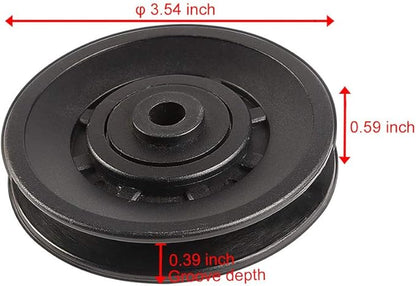 Universal Bearing Pulley Wheel for Cable Machine Gym Equipment Part Garage Door
