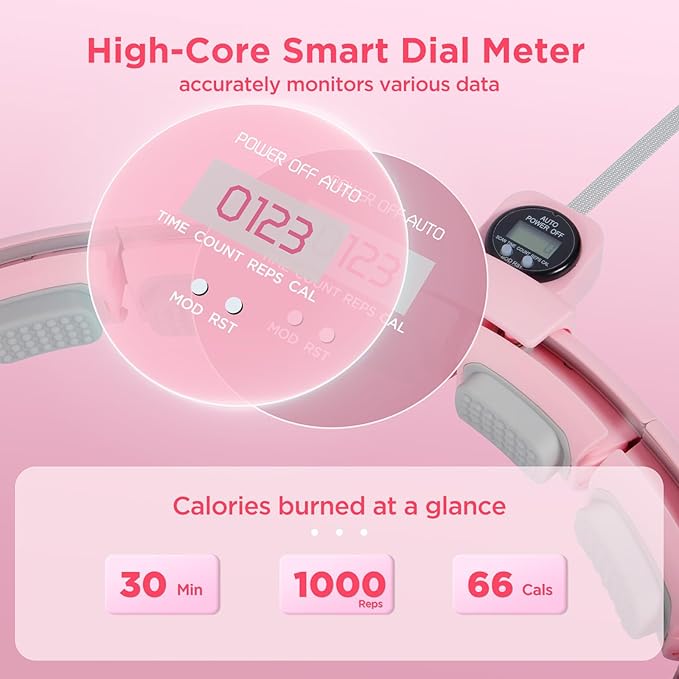 Humixx Infinity Hoop for Adult Weight Loss 2 in 1 Smart