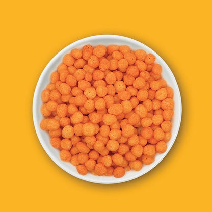 Twin Peaks Low Carb, Keto Friendly Protein Puffs, (Nacho Cheese), 2 Servings, 3 Pack (60g, 42g Protein, 4g Carbs)