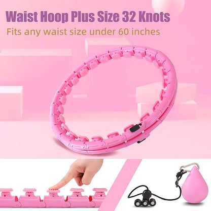 34 Knots Weighted Workout Hoop Plus Size
