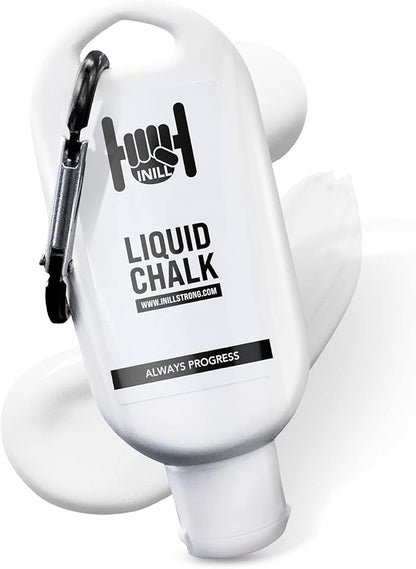Inill - Liquid Chalk for Weightlifting, Powerlifting, and Rock Climbing, Non-Toxic and Non-Staining, Gym Chalk for Exercise and Workout, Lifting Chalk - 50 ml