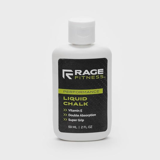 Rage Fitness Gym Liquid Chalk, Magnesium Carbonate Athletic Chalk for Excellent Grip, Gym Workout Grip Chalk, Weightlifting, Gymnastics