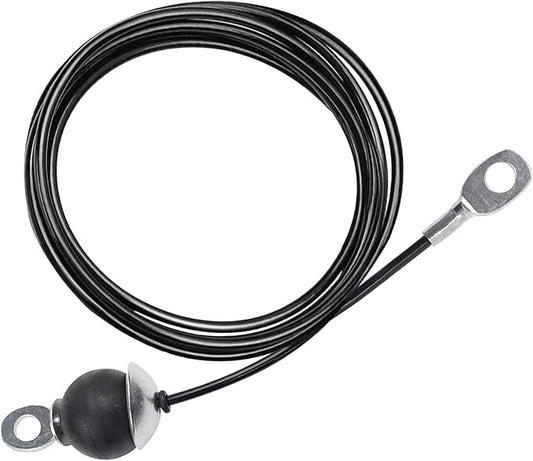 Taeku Fitness Pulley Cable, Heavy-Duty 6mm Steel Wire Rope for Home Gym, Adjustable Replacement Cable for Weightlifting, LAT Pulldown, and Cable Machine Accessories