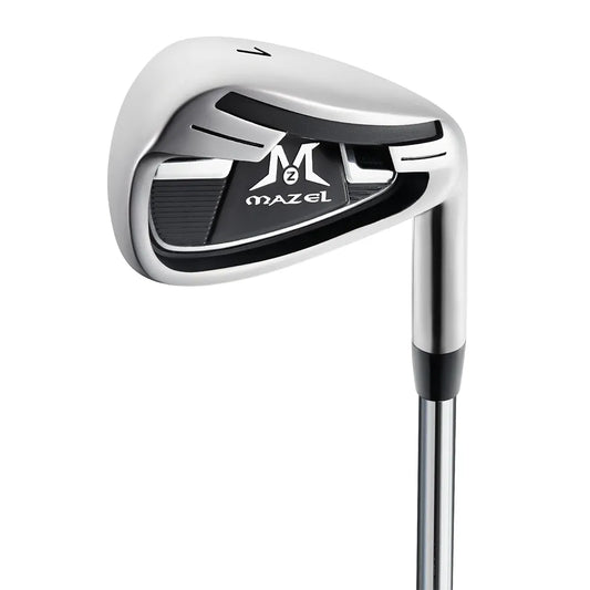 MAZEL Golf Individual Iron 1,2,3,4,5,6,7,8,9, Golf Iron with Steel Shafts for Right Handed Golfers