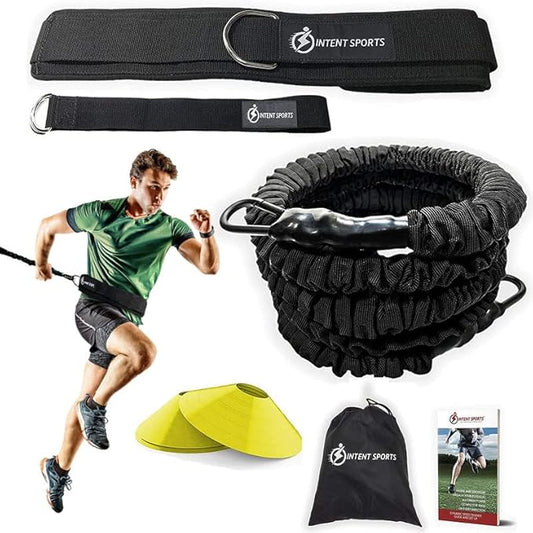INTENT SPORTS 360° Dynamic Speed Resistance and Assistance 8 Ft. 80 Lb