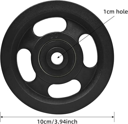 Universal Bearing Pulley Wheel for Cable Machine Gym Equipment Part Garage Door