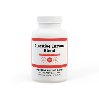 HBS, Digestive Enzyme Blend Supplement (60 Vegetable Capsules)