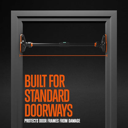 SQUATZ Adjustable Pull-Up & Chin-Up Bar-