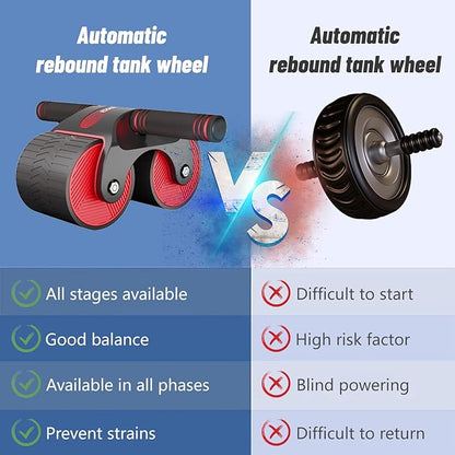 Automatic Rebound Aabdominal Wheel 2023 New