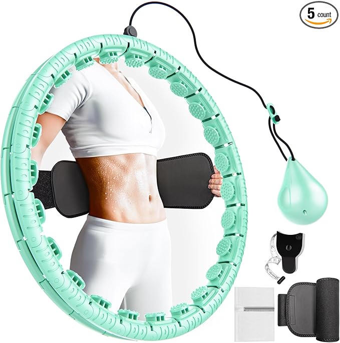 Weighted Hula Hoop for Adults Weight Loss