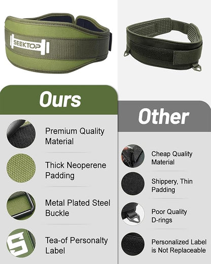 Seektop Weight Lifting Belt - Gym Lifting Belt 4 Inch