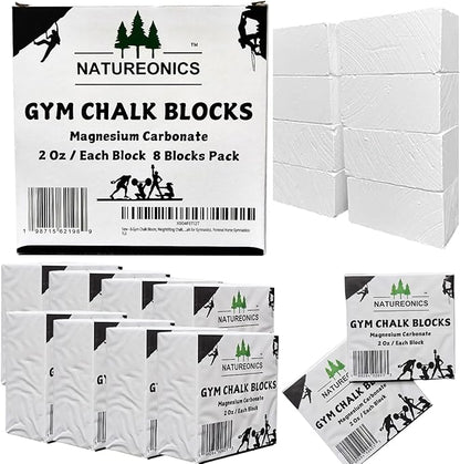 Chalk Blocks, Gym Chalk Blocks, Chalk Blocks for Weight Lifting, Chalk Blocks for Climbing, Hand Chalk, Chalk for Work Out, Chalk for Gymnastics, Pommel Horse Gymnastics-1Lb