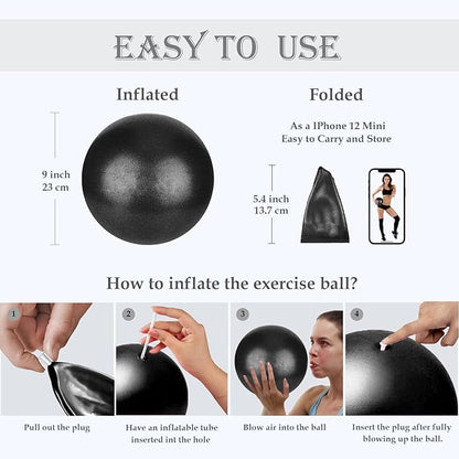 Small Pilates Ball 9 Inch