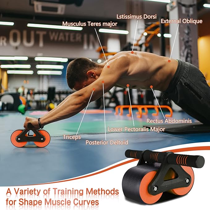 Automatic Rebound Abdominal Wheel
