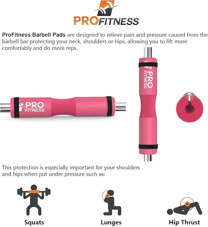 ProFitness Barbell Pad Squat Pad- Shoulder Support for Squats