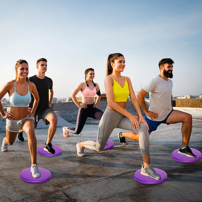 Wettarn 24 Pcs Core Sliders for Working Out