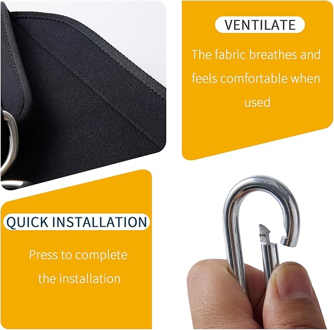 Premium Adjustable Weighted Dipping Belt with Soft Nylon