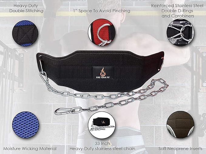 Weighted Belt with Chain