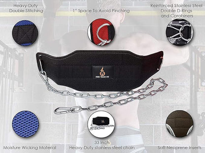 Weighted Belt with Chain