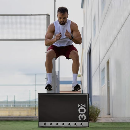 BalanceFrom Plyo Jumping Exercise Box, Home Gym Workout Trainer, Multiple Options