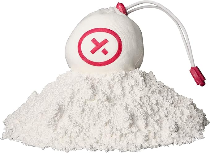 Chalk Sock 2 oz - Premium Refillable Chalk Ball - Made in USA - Performance Grade Grip Enhancer for Weightlifting, Rock Climbing, Gymnastics, Disc Golf and More