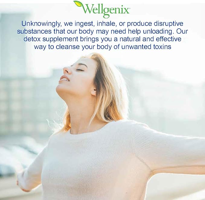 Wellgenix Strip NC Herbal Cleanse Detox Capsules - Extra Strength Cleansing - One Day Quick Flush - 4 Capsules (2 Pack)