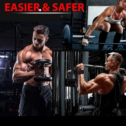 BEAST RAGE Lifting Straps for Weightlifting, Weight Lifting Straps Gym Power Workouts Lifting Wrist Straps Padded Cotton Men Women Support Lifters Deadlift Straps Hard Pull Exercise Straps