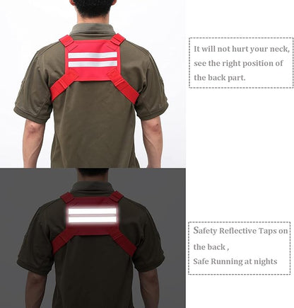Outdoor Sports Utility Chest Pack，Tactical EDC Chest Bag