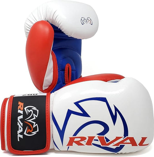 RIVAL Boxing RB7 Fitness Plus Bag Gloves, Ergo Strap System and High-Density Layered Padding for Heavy Bag and Mitt Work