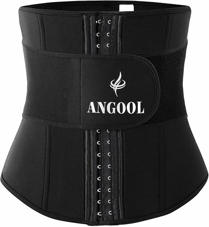 Neoprene Waist Trainer for Women, Corset Sauna Sweat Workout Waist Trimmer Belt