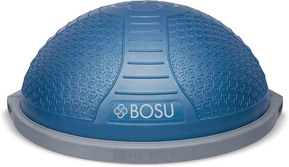 BOSU NexGen 25IN Home Fitness Exercise Gym Strength Flexibility Balance Trainer with Rubberized Non Skid Surface and Hand Air Pump