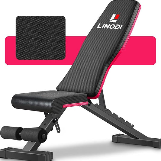 Weight Bench, Adjustable Strength Training Benches for Full