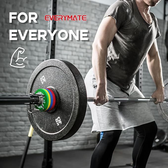 Rubber Fractional Weight Plates Set of 8 Micro 0.25LB 0.5LB 0.5LB 0.75LB 0.75LB 1 1 LB
