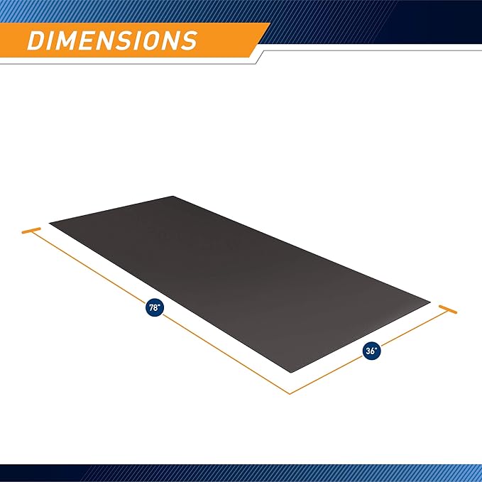 Marcy Fitness Equipment Mat and Floor Protector for Treadmills