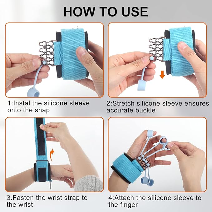 Finger Strengthener Stroke Recovery Physical Therapy Equipment Stretcher