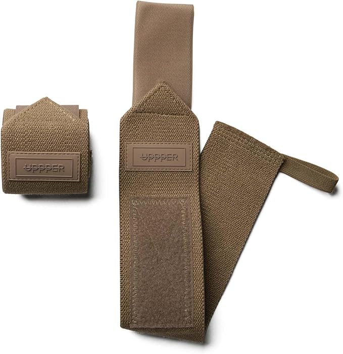 UPPPER Wrist Wraps for Weightlifting - 19" Wrist Support with Thumb Loop for Bench Press, Powerlifting, and Gym Workouts - Men & Women | Premium Fitness Gear
