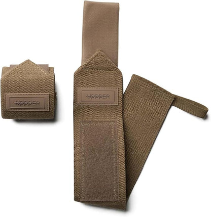 UPPPER Wrist Wraps for Weightlifting - 19" Wrist Support with Thumb Loop for Bench Press, Powerlifting, and Gym Workouts - Men & Women | Premium Fitness Gear