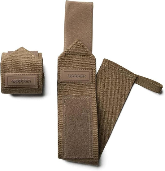 UPPPER Wrist Wraps for Weightlifting - 19" Wrist Support with Thumb Loop for Bench Press, Powerlifting, and Gym Workouts - Men & Women | Premium Fitness Gear