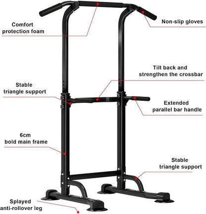 SogesGame Power Tower Pull Up Bar