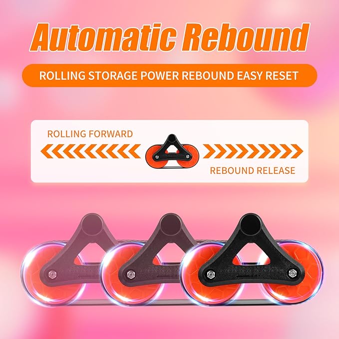 Automatic Rebound Abdominal Wheel