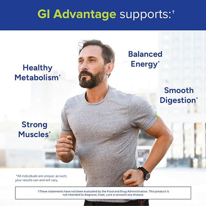 Gundry MD GI Advantage Gut Supplement with Probiotics, Digestive Enzymes, and Superfruit Extracts for Strong Metabolism, Energy, Digestion, and Muscle Support - (30 Servings)