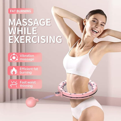 U1-28/30 Knots, Magnetic Lock Smart Weighted Hula Hoop