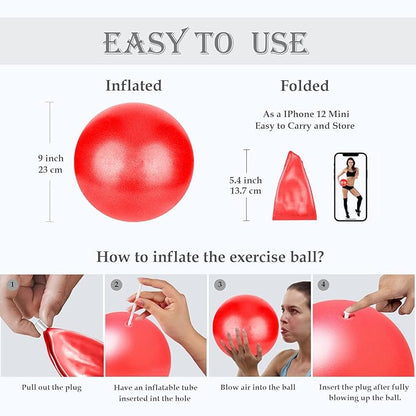 Small Pilates Ball 9 Inch