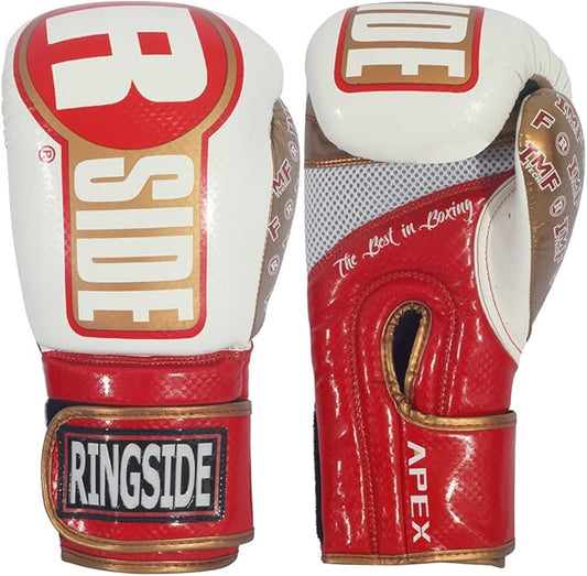 Ringside Apex Bag Gloves, IMF-Tech Boxing Gloves with Secure Wrist Support, Synthetic Boxing Gloves for Men and Women