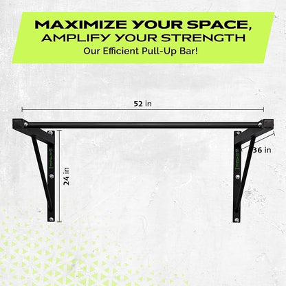 R2 Wall Mounted Pull Up Bar (500 lbs)